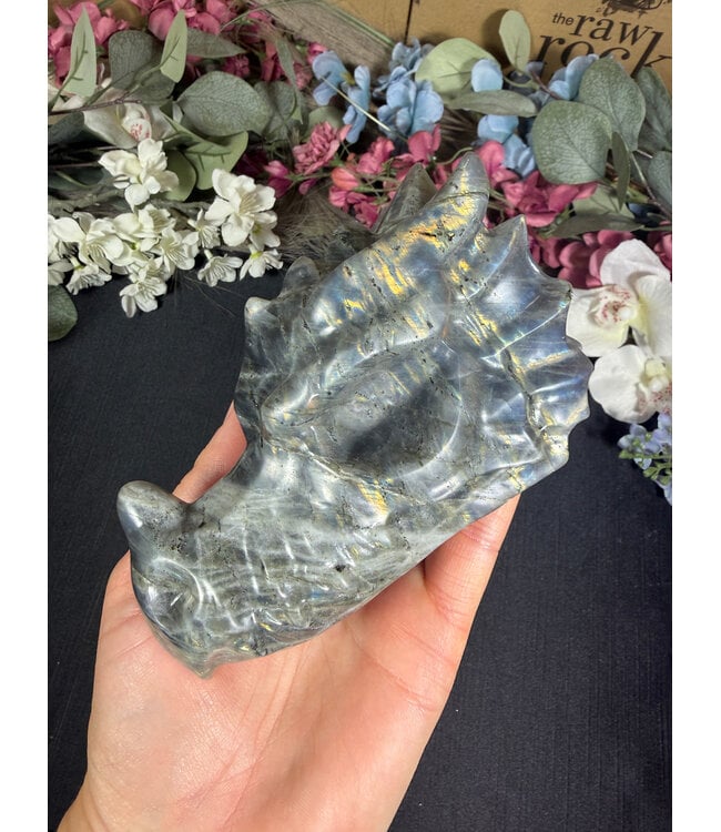 Labradorite Dragon Head #2, 660gr