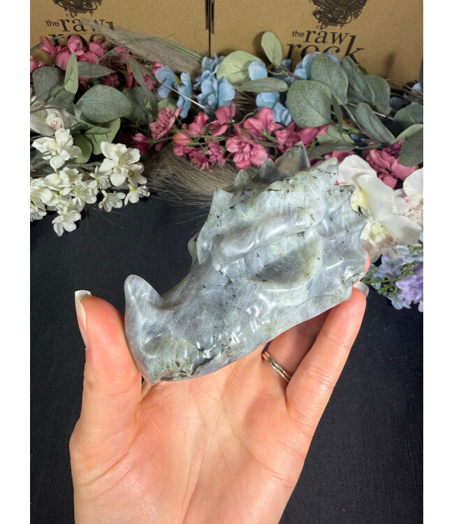 Labradorite Dragon Head #1, 318gr