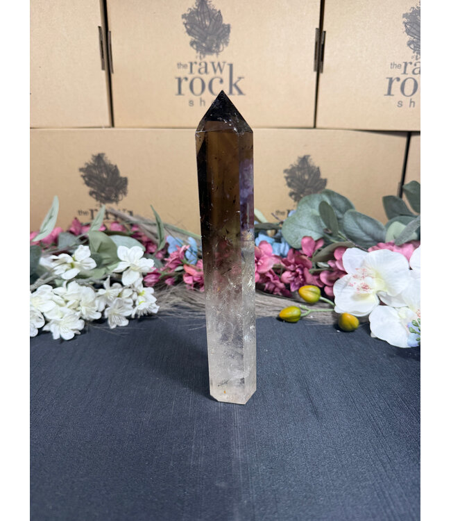 Smoky Quartz Tower #12, 406gr