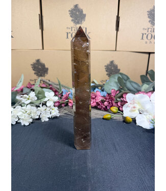 Smoky Quartz Tower #11, 366gr