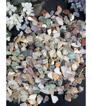 Rough Random Mixed Stone Size X-Small 500gr Bulk Pack