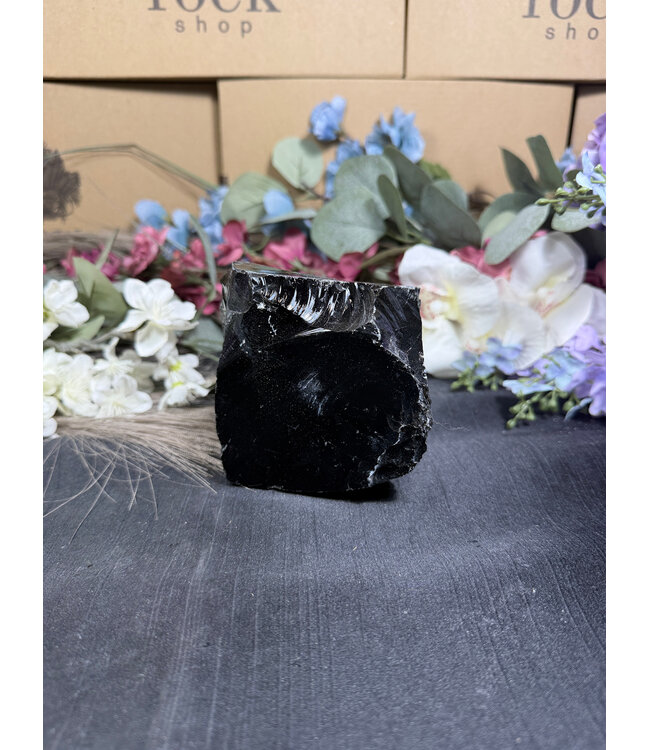 Rough Black Obsidian #50, 826gr
