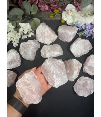 Rough Rose Quartz Size 4 [300-399gr]