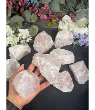 Rough Rose Quartz Size 5 [400-499gr]