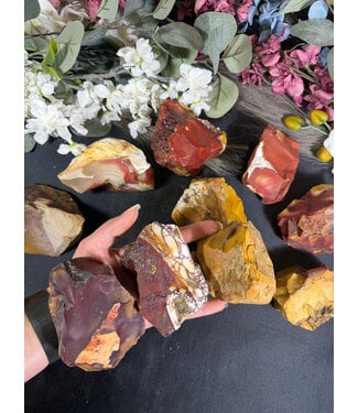 Rough Mookaite Jasper Size 4 [300-399gr]