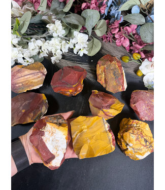 Rough Mookaite Jasper Size 5 [400-499gr]