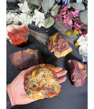 Rough Mookaite Jasper Size 6 [500-599gr]