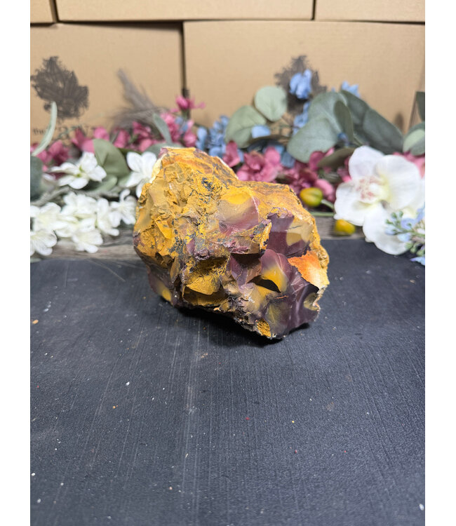 Rough Mookaite Jasper #17, 1284gr