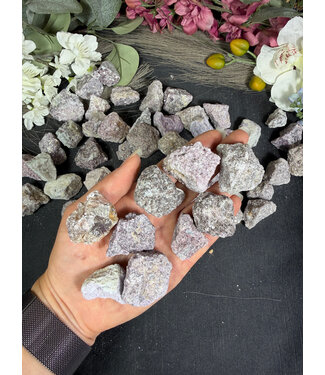 Rough Lepidolite Size Small 500gr Bulk Pack