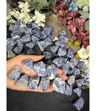 Rough Sodalite Size Small 500gr Bulk Pack