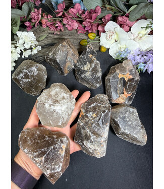 Rough Smoky Quartz Size 5 [400-499gr]
