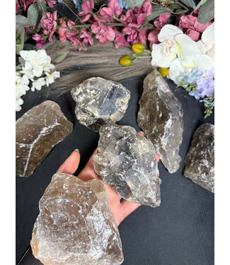 Rough Smoky Quartz Size 6 [500-599gr]