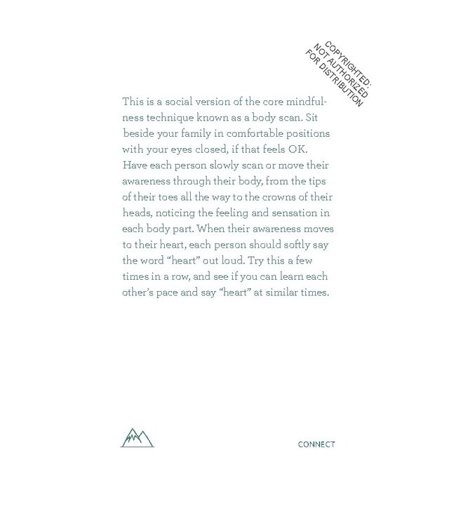 Mindfulness Cards for the Family