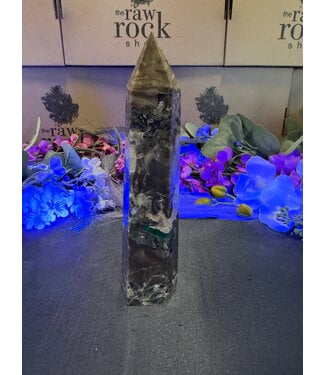 Fluorescent Agate Tower #56, 442gr