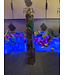 Fluorescent Agate Tower #55, 336gr