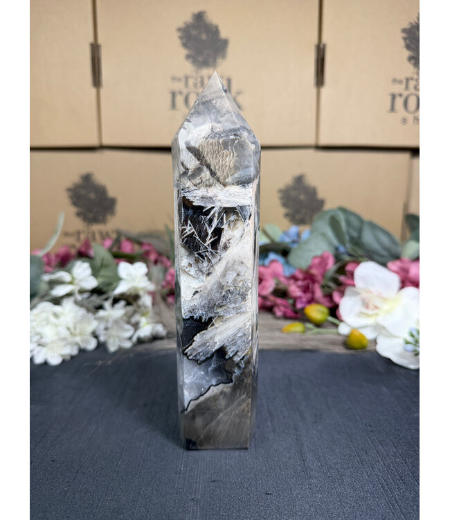 Fluorescent Agate Tower #54, 462gr
