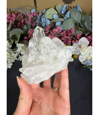 Clear Quartz Cluster #404, 362gr