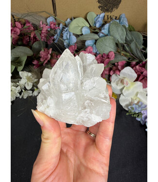 Clear Quartz Cluster #402, 286gr