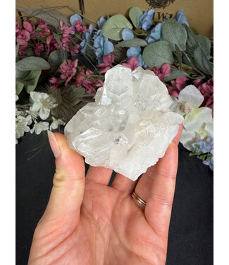 Clear Quartz Cluster #399, 228gr