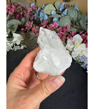 Clear Quartz Cluster #397, 184gr