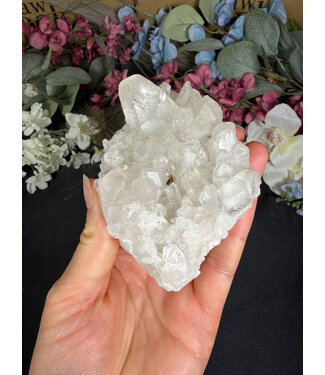 Clear Quartz Cluster #396, 252gr