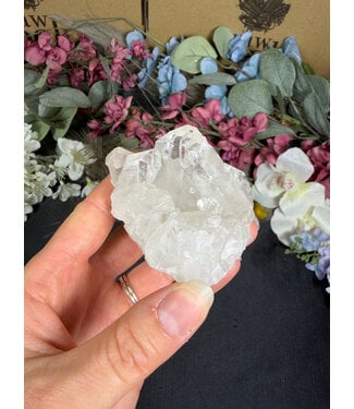 Clear Quartz Cluster #394, 156gr