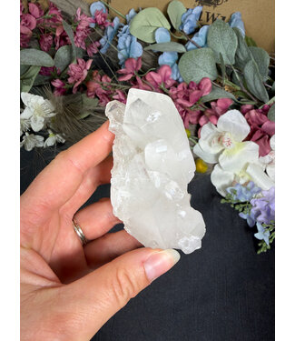 Clear Quartz Cluster #389, 160gr