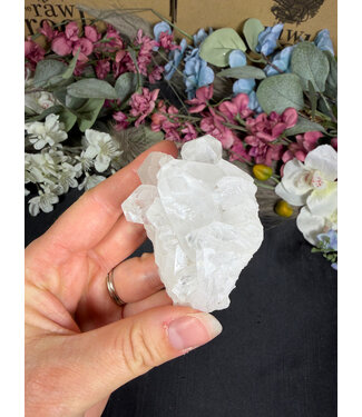Clear Quartz Cluster #383, 124gr