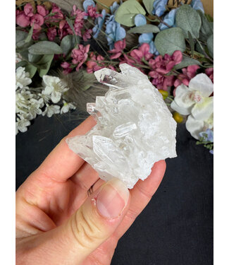 Clear Quartz Cluster #384, 116gr