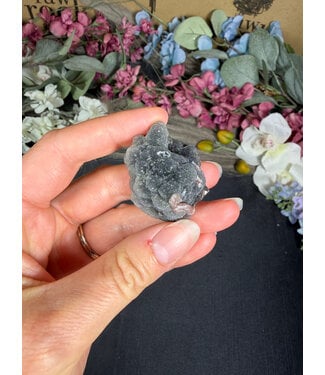 Raw Black Chalcedony #47, 27.12gr