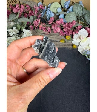 Raw Black Chalcedony #56, 30.49gr