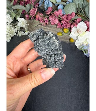 Raw Black Chalcedony #60, 77.24gr