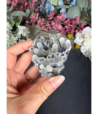 Raw Black Chalcedony #64, 99.57gr