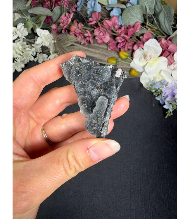 Raw Black Chalcedony #59, 48.44gr