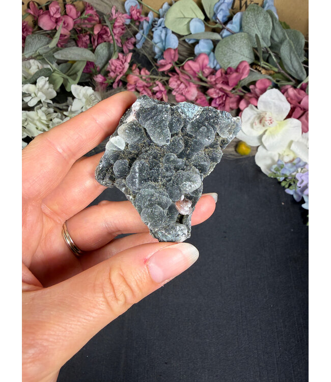 Raw Black Chalcedony #58, 62.78gr