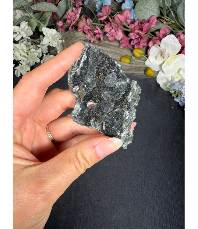 Raw Black Chalcedony #55, 27.09gr