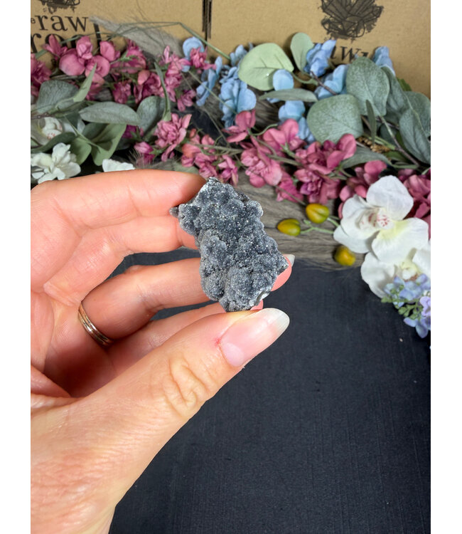Raw Black Chalcedony #48, 25.07gr
