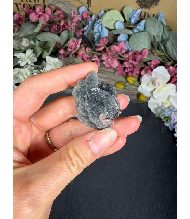 Raw Black Chalcedony #47, 27.12gr