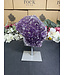 Amethyst on Metal Stand #28, 750gr