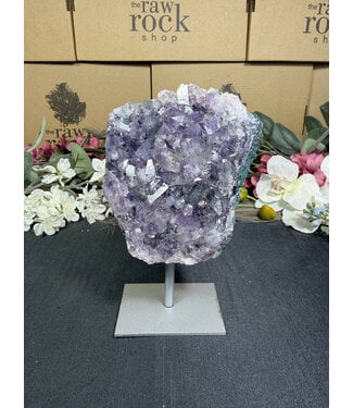 Amethyst on Metal Stand #31, 834gr