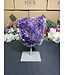 Amethyst on Metal Stand #33, 744gr