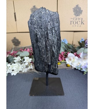 Black Tourmaline on Stand #105, 2646gr