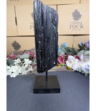 Black Tourmaline on Stand #104, 1526gr