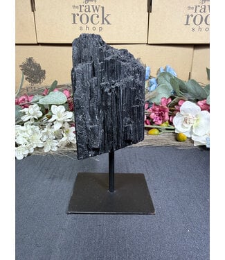 Black Tourmaline on Stand #99, 1088gr