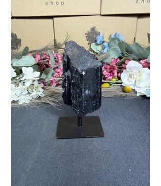 Black Tourmaline on Stand #60, 386gr