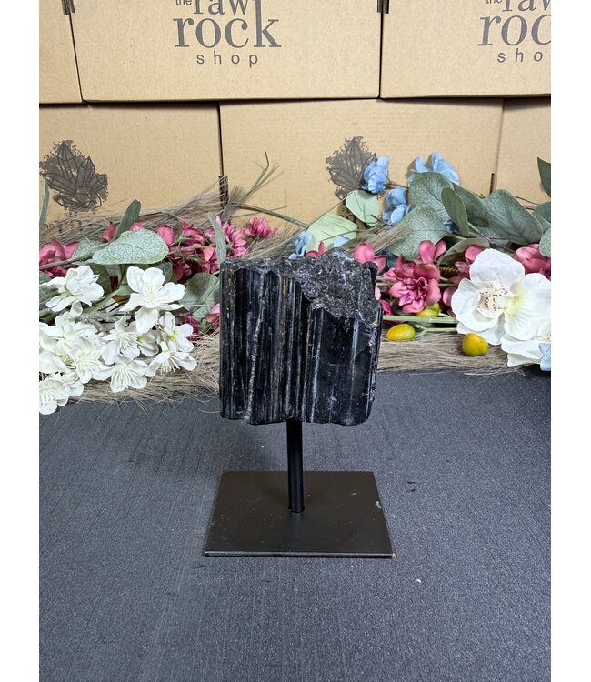 Black Tourmaline on Stand #25, 354gr