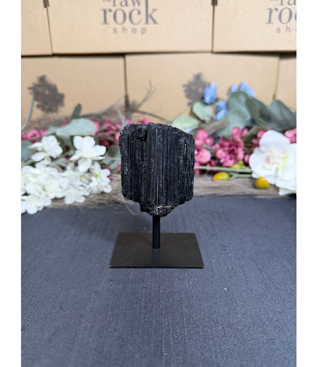 Black Tourmaline on Stand #24, 380gr