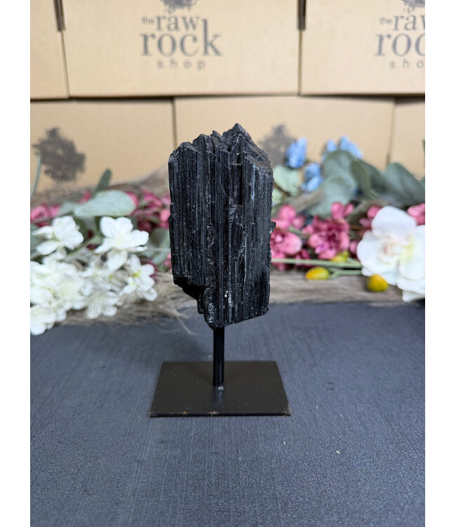 Black Tourmaline on Stand #18, 398gr