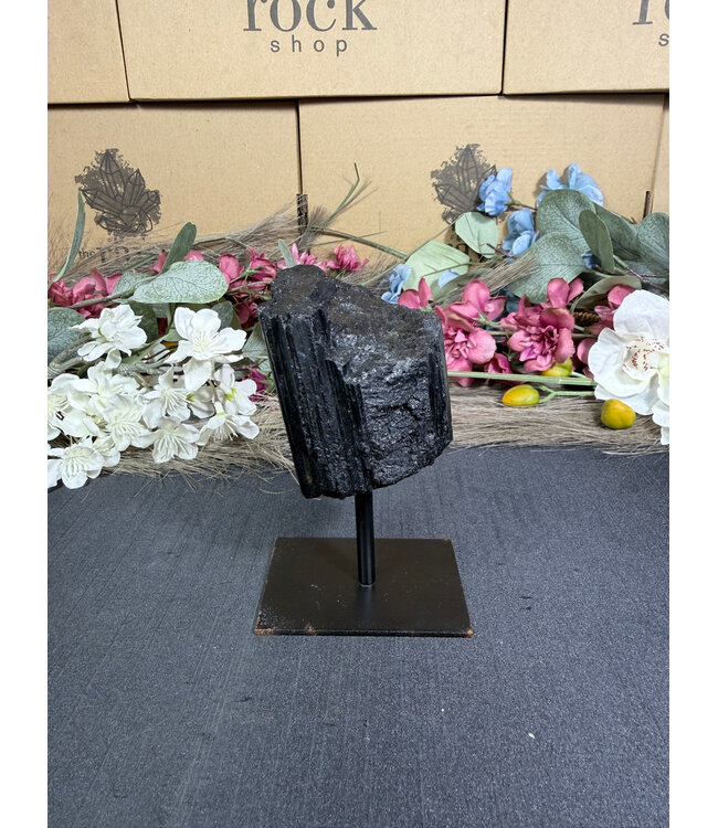 Black Tourmaline on Stand #15, 370gr