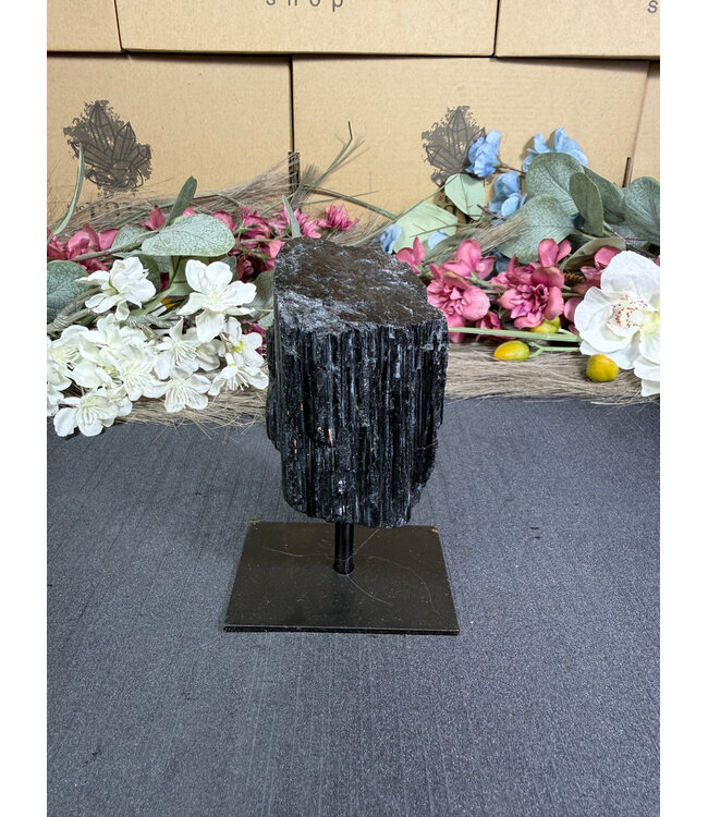 Black Tourmaline on Stand #12, 380gr